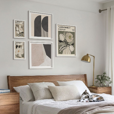 Set di quadri incorniciati Composizioni floreali eleganti