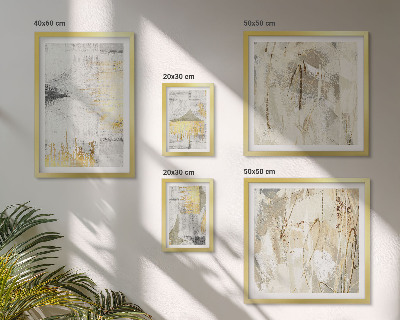 Set di quadri incorniciati Eleganti motivi astratti
