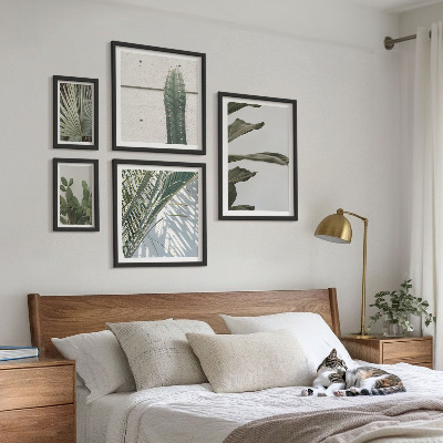 Polittico con cornice Dettagli vegetali moderni