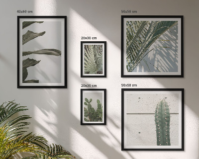 Polittico con cornice Dettagli vegetali moderni