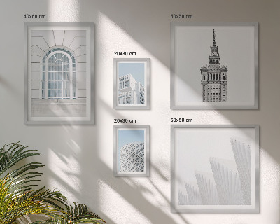 Set di quadri incorniciati Minimalismo nell'architettura moderna