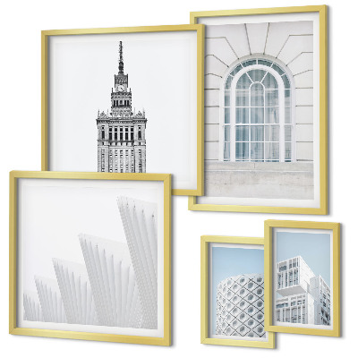 Set di quadri incorniciati Minimalismo nell'architettura moderna