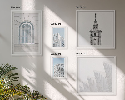 Set di quadri incorniciati Minimalismo nell'architettura moderna