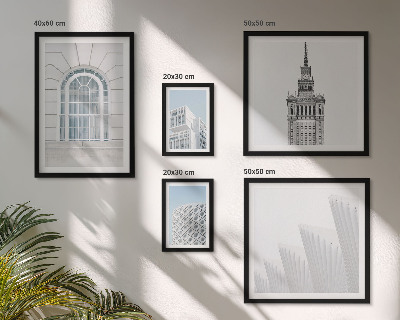 Set di quadri incorniciati Minimalismo nell'architettura moderna