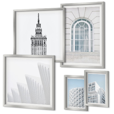 Set di quadri incorniciati Minimalismo nell'architettura moderna