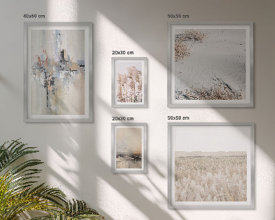 Polittico con cornice decorazioni eleganti minimalismo naturalistico