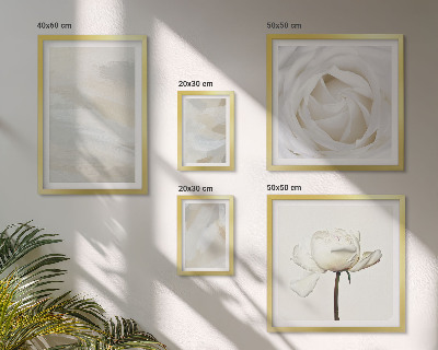 Set di quadri incorniciati Ispirazioni floreali bianche