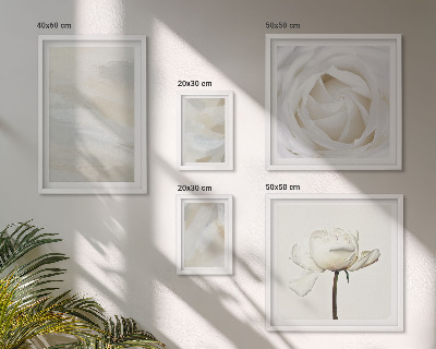 Set di quadri incorniciati Ispirazioni floreali bianche