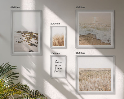 Set di quadri incorniciati Paesaggi naturali di spiagge