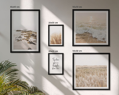 Set di quadri incorniciati Paesaggi naturali di spiagge