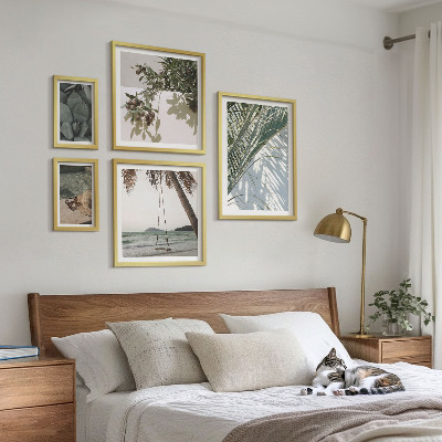 Set di quadri incorniciati Piante tropicali rilassanti