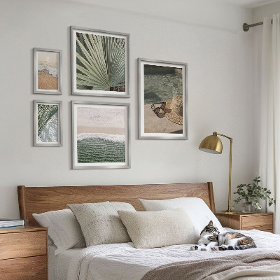 Set di quadri incorniciati Eleganti temi acquatici per le vacanze