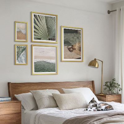 Set di quadri incorniciati Eleganti temi acquatici per le vacanze