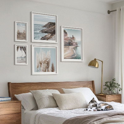 Set di quadri incorniciati Eleganti viste sul mare