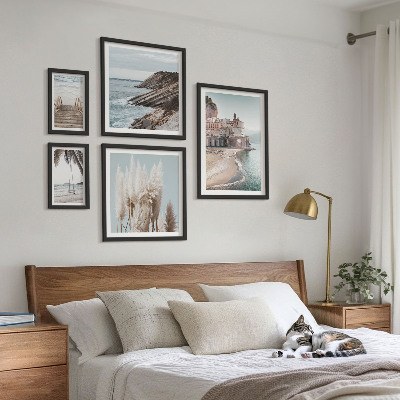 Set di quadri incorniciati Eleganti viste sul mare