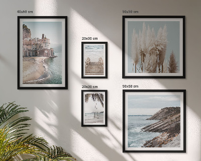 Set di quadri incorniciati Eleganti viste sul mare