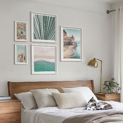 Set di 5 quadri Eleganti viste sul mare