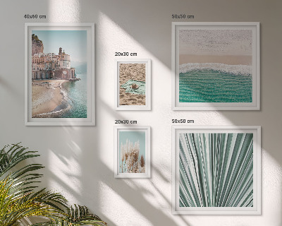 Set di 5 quadri Eleganti viste sul mare