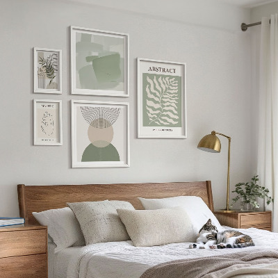 Set di quadri incorniciati Composizioni vegetali eleganti