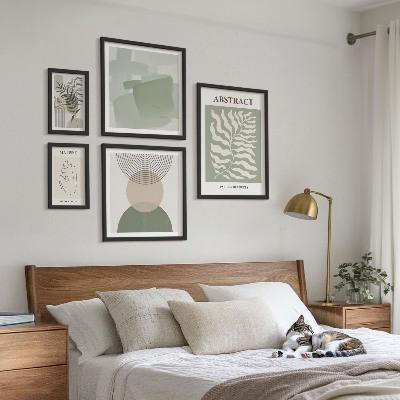 Set di quadri incorniciati Composizioni vegetali eleganti