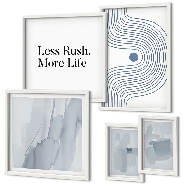 Set di quadri incorniciati Grafica moderna e minimalista