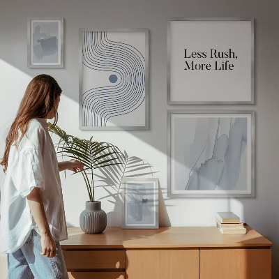 Set di quadri incorniciati Grafica moderna e minimalista