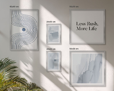 Set di quadri incorniciati Grafica moderna e minimalista