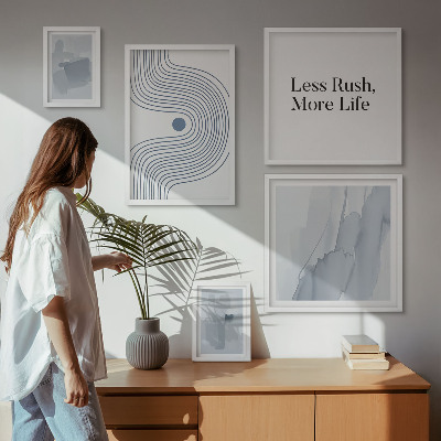 Set di quadri incorniciati Grafica moderna e minimalista