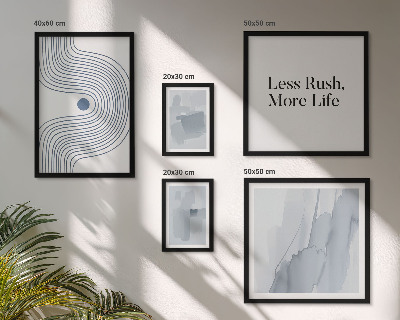 Set di quadri incorniciati Grafica moderna e minimalista