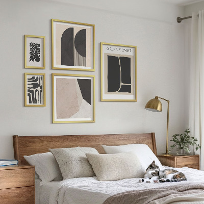 Polittico con cornice Grafica minimalista ed elegante