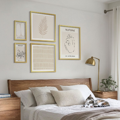 Set di quadri incorniciati Forme in stile minimalista