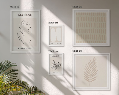 Set di quadri incorniciati Forme in stile minimalista