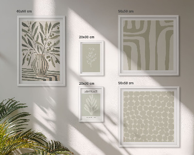 Polittico con cornice motivi vegetali scandinavi