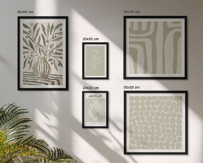 Polittico con cornice motivi vegetali scandinavi