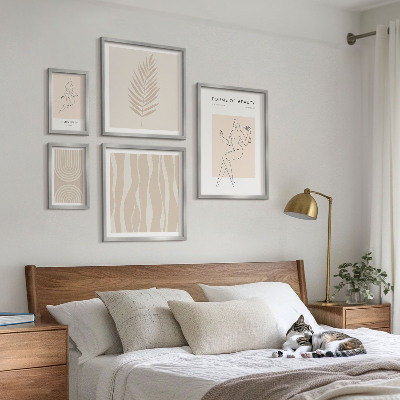 Set di 5 quadri Bellissimi motivi minimalisti