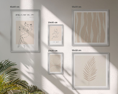 Set di 5 quadri Bellissimi motivi minimalisti