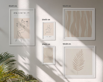 Set di 5 quadri Bellissimi motivi minimalisti
