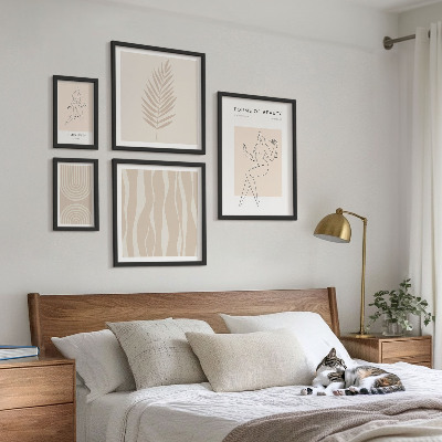 Set di 5 quadri Bellissimi motivi minimalisti