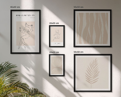 Set di 5 quadri Bellissimi motivi minimalisti