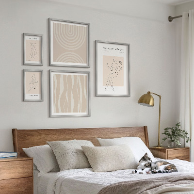Set di quadri incorniciati Forme minimaliste di bellezza