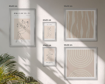 Set di quadri incorniciati Forme minimaliste di bellezza