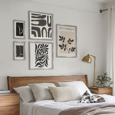 Set di quadri incorniciati Motivi vegetali moderni
