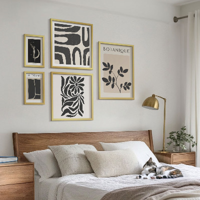 Set di quadri incorniciati Motivi vegetali moderni