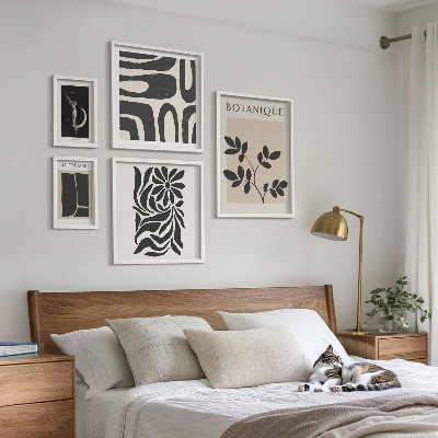Set di quadri incorniciati Motivi vegetali moderni