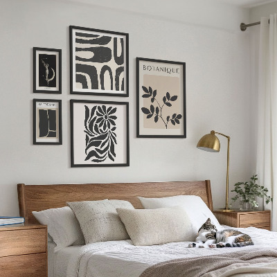 Set di quadri incorniciati Motivi vegetali moderni