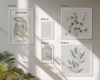 Polittico con cornice Eleganti motivi decorativi vegetali