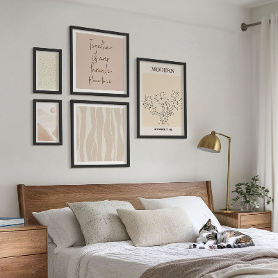 Set di 5 quadri Set moderno in stile minimalista