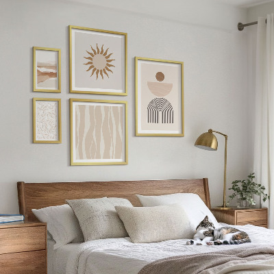 Set di quadri incorniciati Eleganti forme astratte della natura
