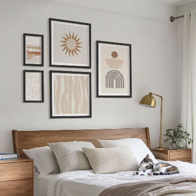 Set di quadri incorniciati Eleganti forme astratte della natura
