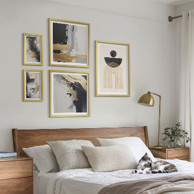 Polittico con cornice Composizioni astratte moderne